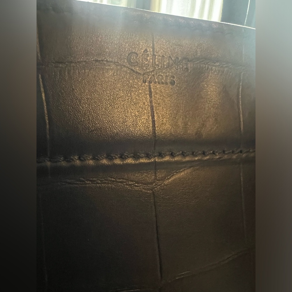 Ceiling Black Croc bag - Picture 7 of 13